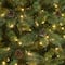 Sapin de Noël artificiel illuminé à aspect de pin Wimberley réaliste avec mini DEL blanc chaud de 7,5 pi d’Ashland